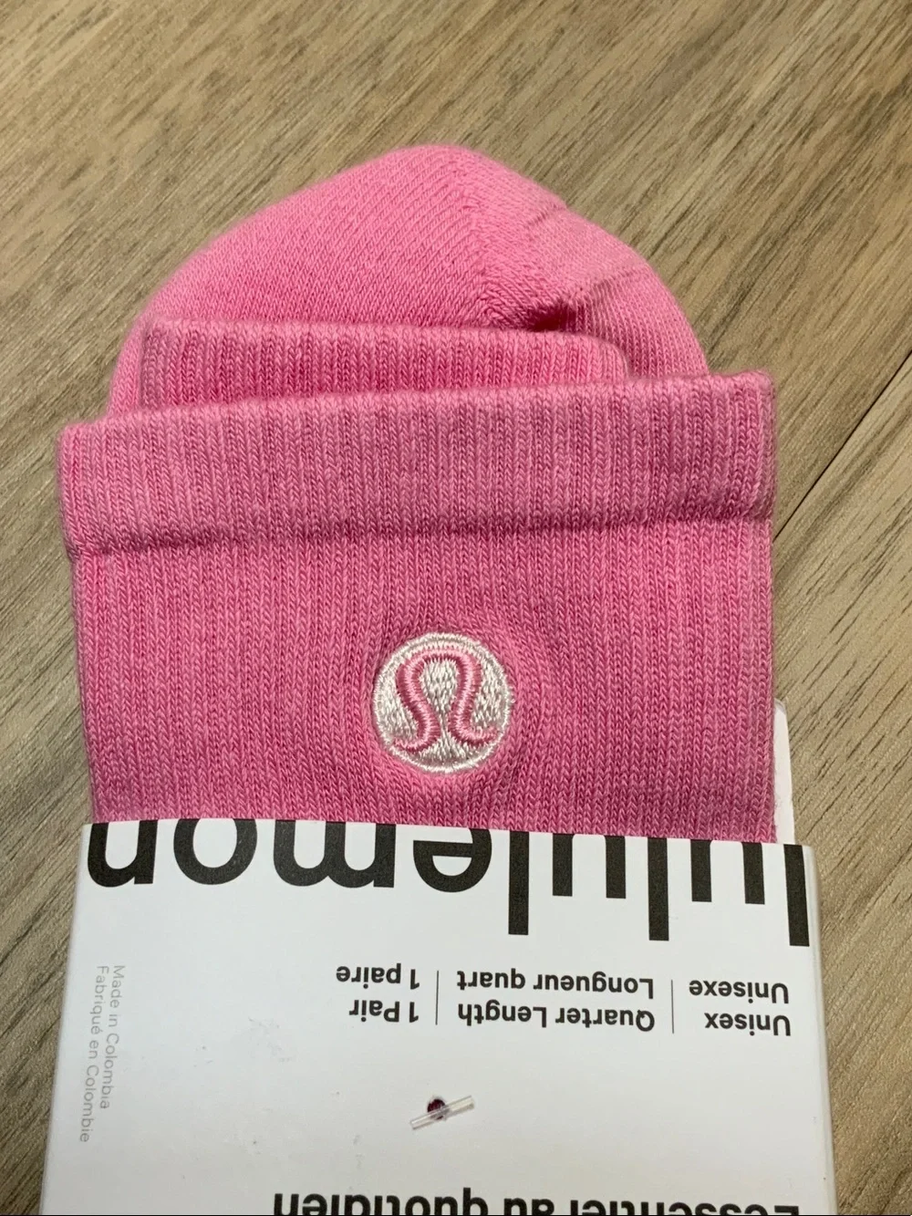 lululemon athletica Pink Daily Essential Quarter-Length Socks